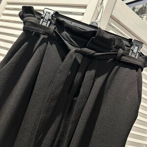 Black High-Waisted Pants